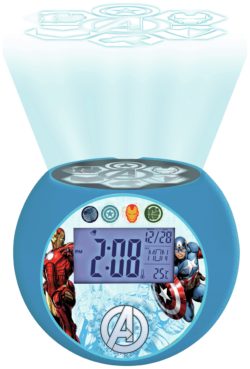 Avengers Projector Radio Alarm Clock.